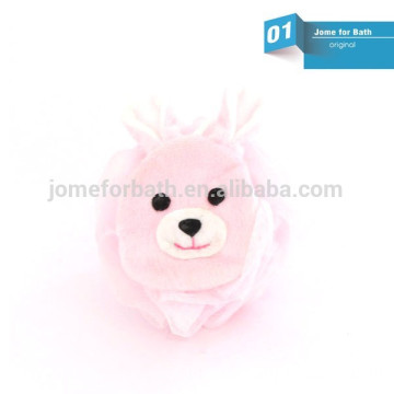 new arrival mesh soft bear bath sponge